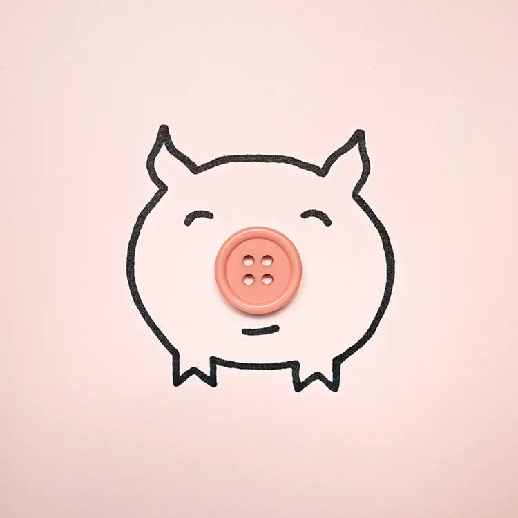 button pig