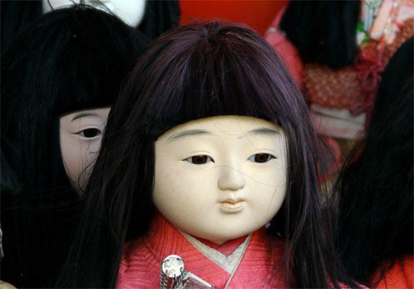 close up doll
