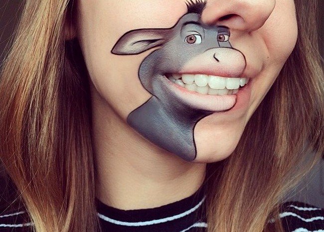 donkey mouth