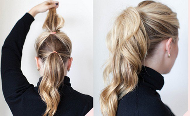 double ponytail