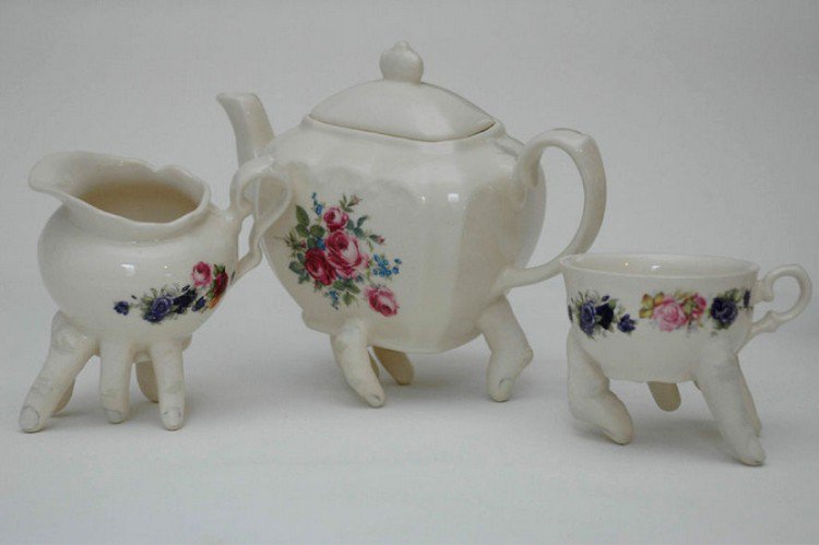 finger tea set