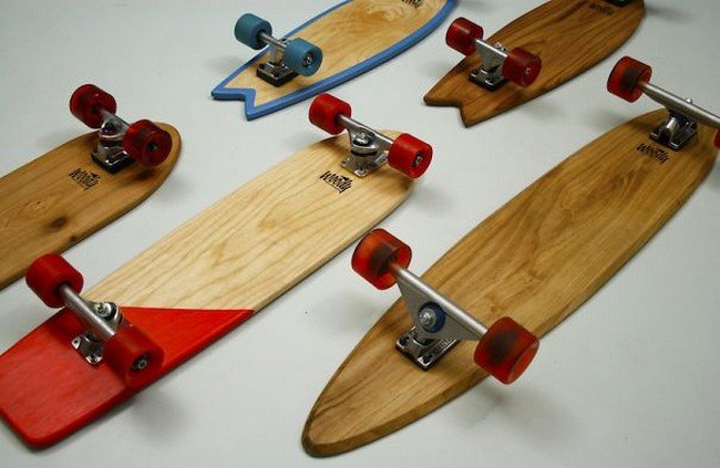 finished skateboards