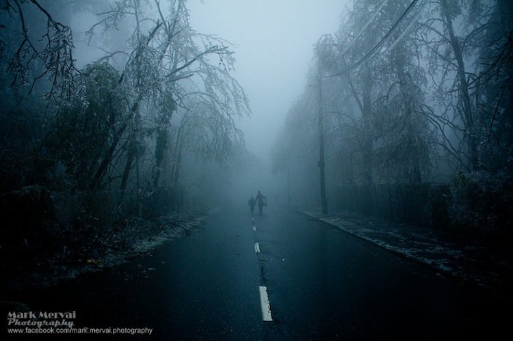 frozen-road