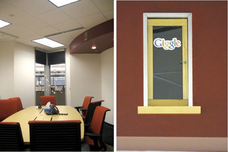 google offices tiny door