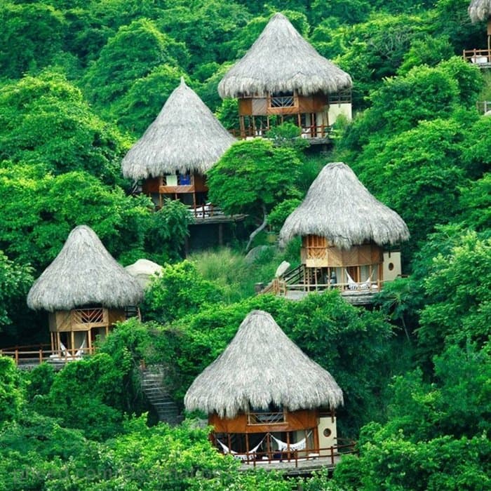 hammock hut santa marta colombia