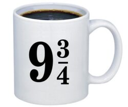 harry potter platform 9 and 3 quarters mug