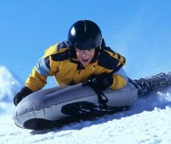 inflatable sled