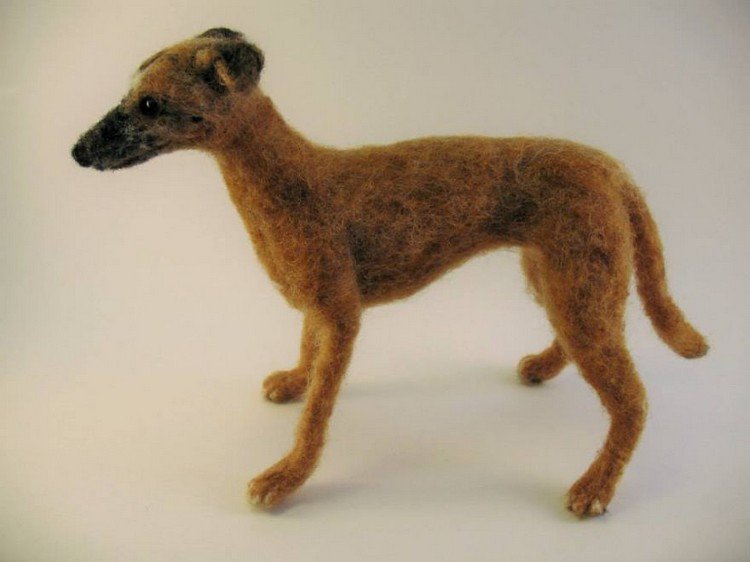 jessie dockins brown dog sculpture