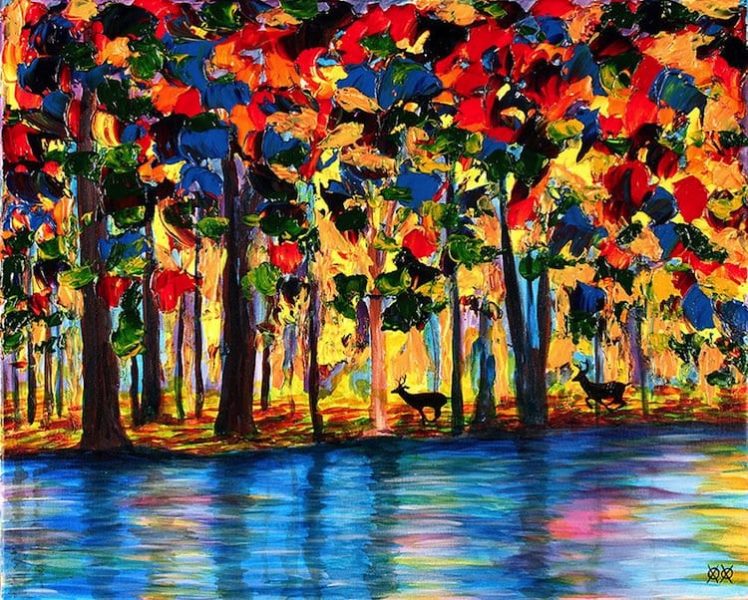 Blind Painter John Bramblitt Uses Touch And Texture To Create Amazing