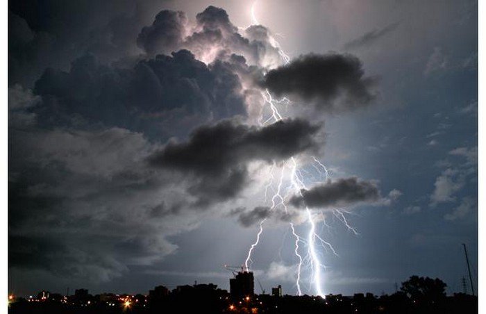 lightning storm