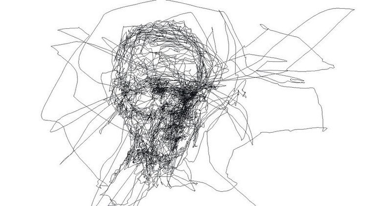 man head drawing