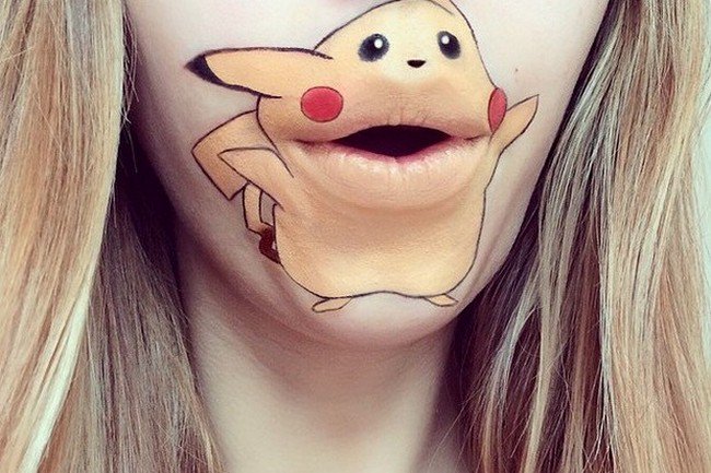 pikachu mouth