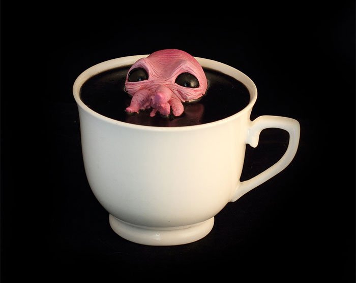 pink creature cup