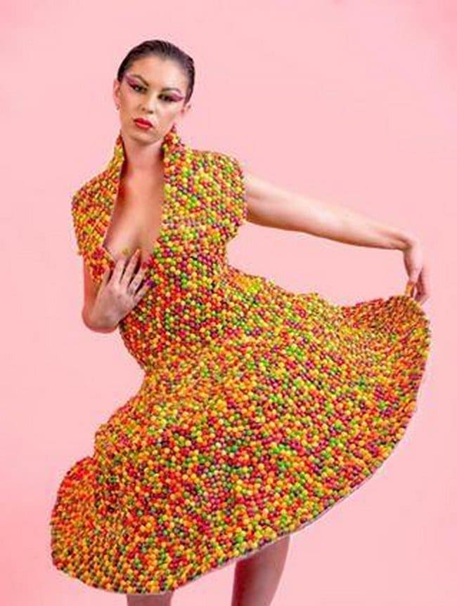 skittles dress angled