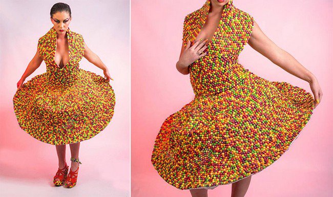 skittles dress