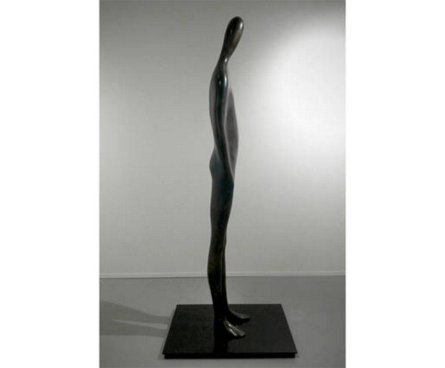 slim humanoid sculpture