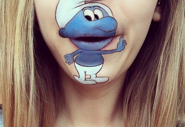 smurf mouth
