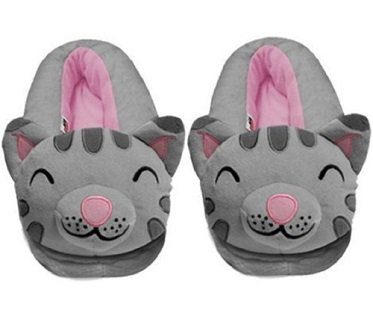soft kitty slippers