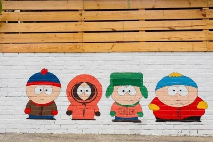 southpark mural