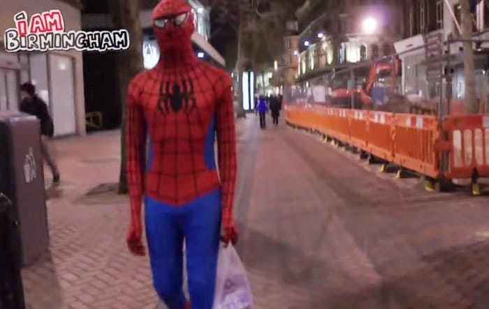 spiderman-walking