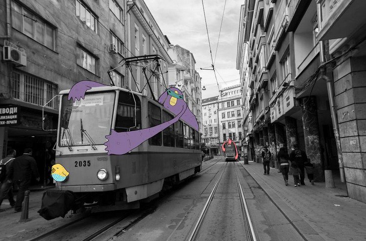 tram monster sofia
