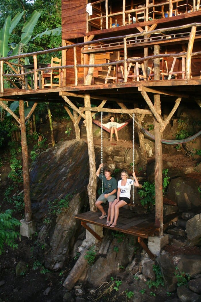 treehouse swing granada nicaragua