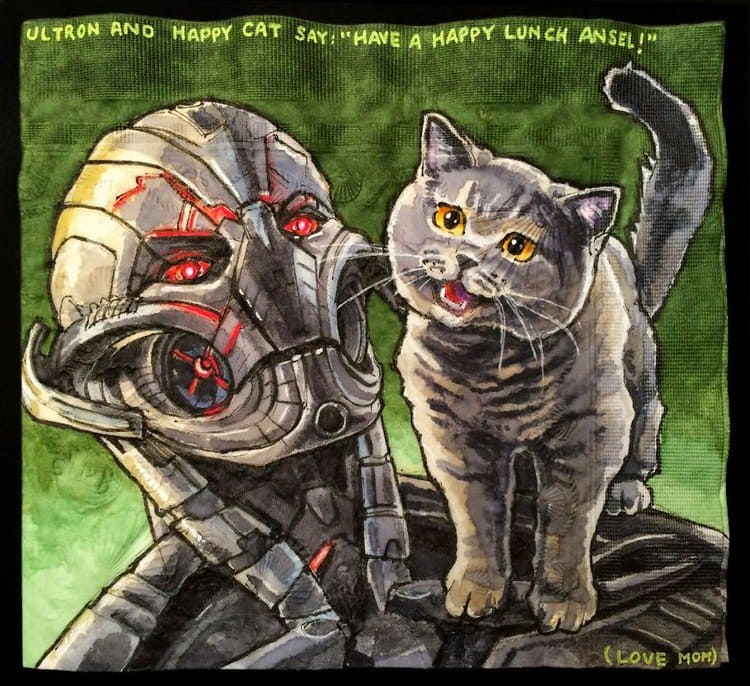 ultron happy cat