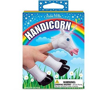 unicorn finger puppet box