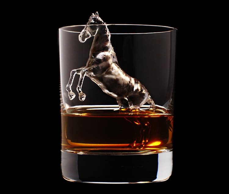 CNC-milled-ice-cubes-horse