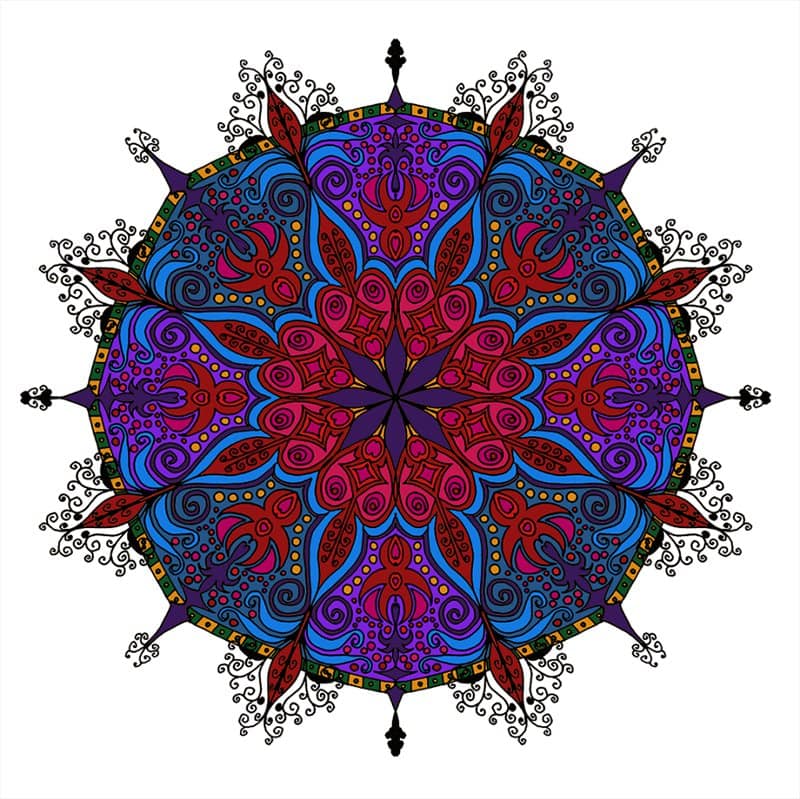 Colored Mandala