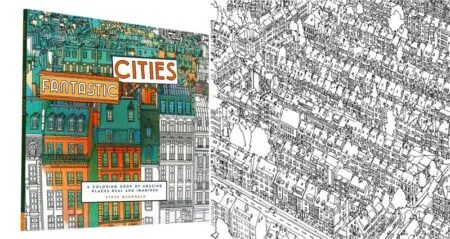 Coloring Book Cities