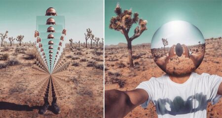 Desert reflections Self Portraits