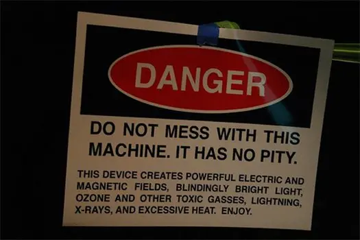 Do Not Mess Machine