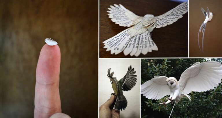 Handmade Sculptures of Birds