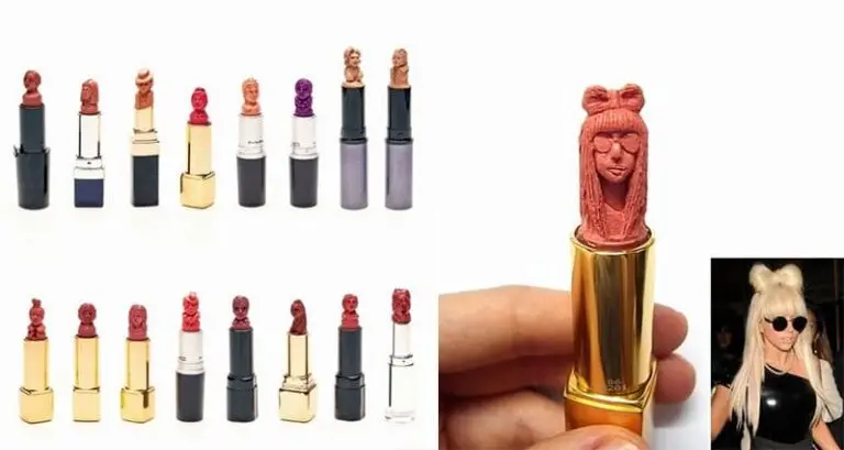 Lipstick Carvings