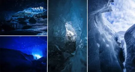 Photos Inside A Glacier