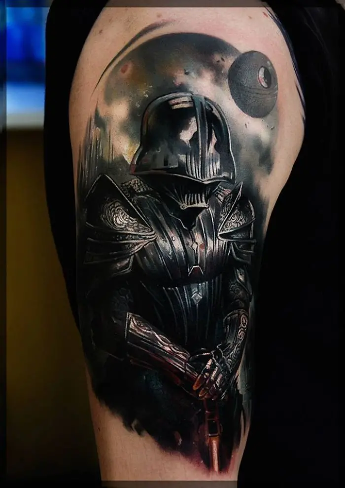 armor tattoo