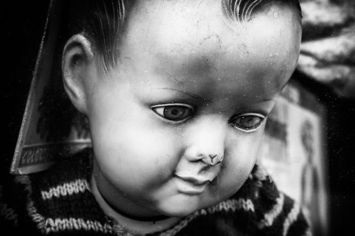 bashed nose doll