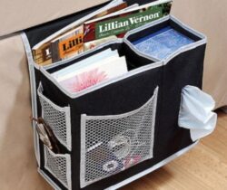 bedside storage caddy