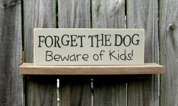 beware of kids