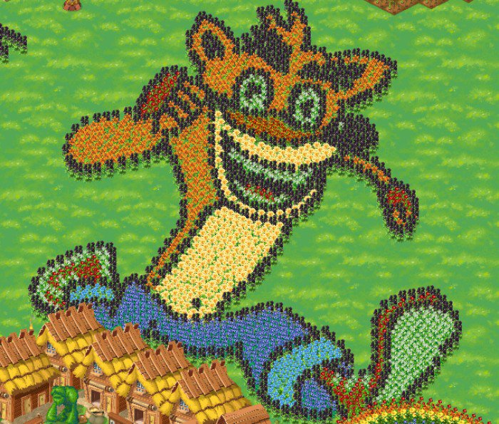 crash bandicoot game art