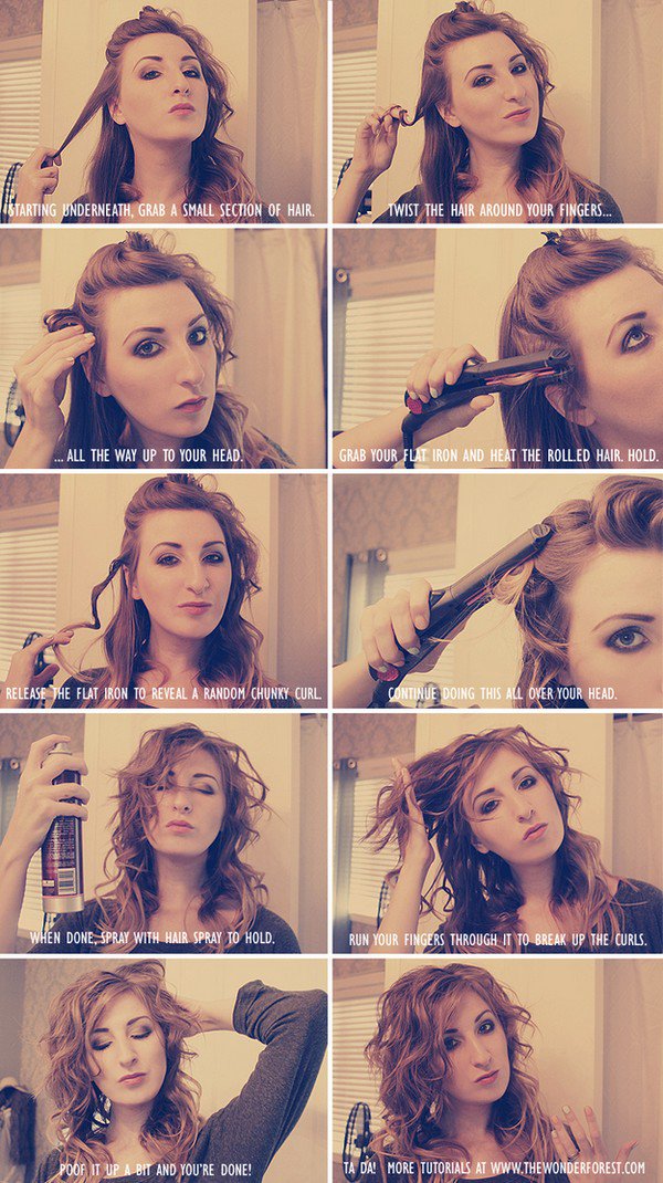 curling flat iron