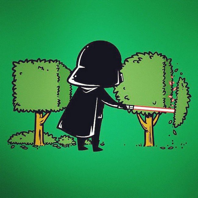 darth gardening