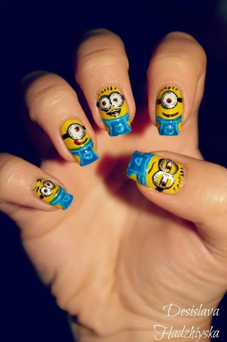 despicable me nails