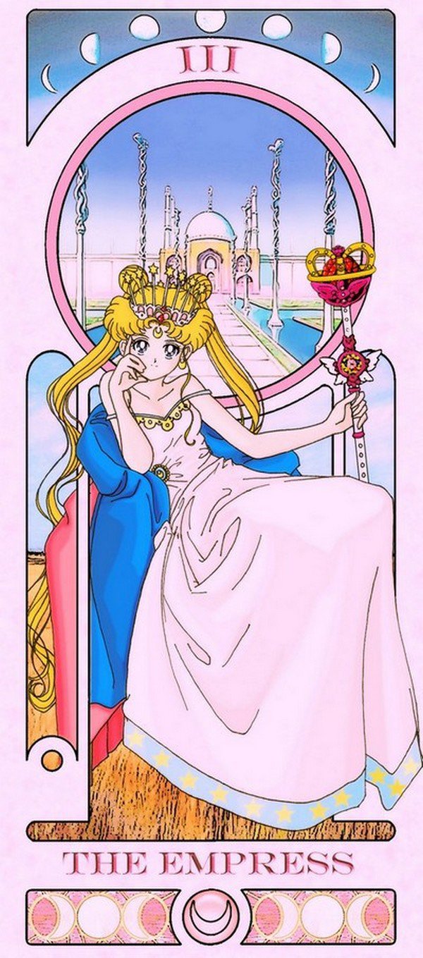 empress sailor moon tarot