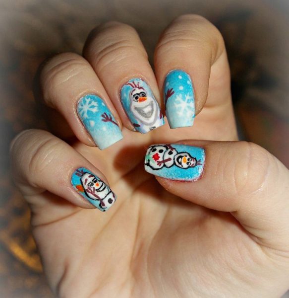 Self Taught Nail Artist Paints Famous Cartoons, Movies And Snacks On To ...