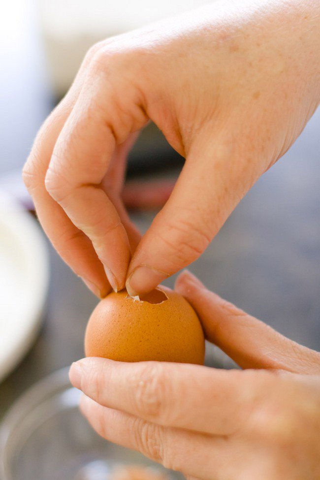 hands egg shell
