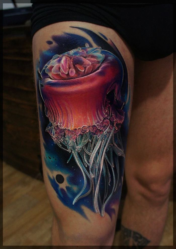 jellyfish tattoo