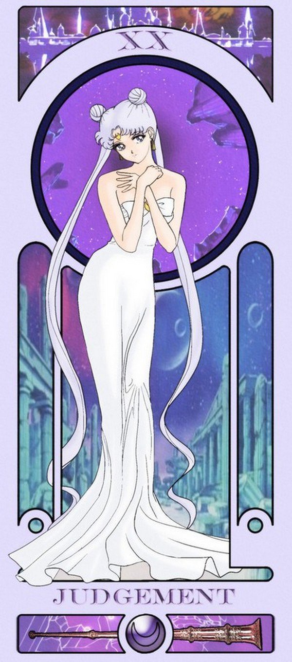 judgement sailor moon tarot