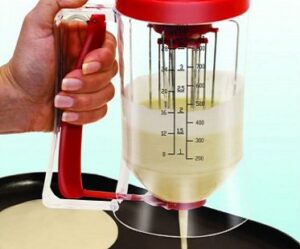 Growcolor Miscelatore Dispenser Frullatore Macchina Strumento di Cottura Manuale Manuale Pancake Cupcake Pastella 